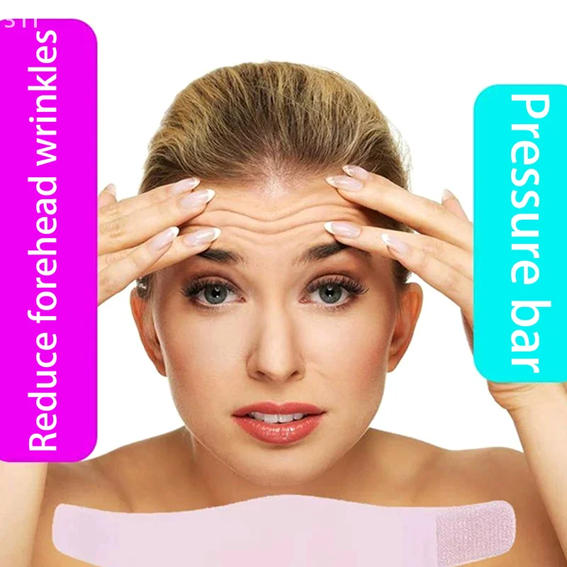 Correa de levantamiento de frente, correa de elevación Facial, correa de presión para la frente, tira de compresión Facial, lavable y reutilizable, 1 ud.