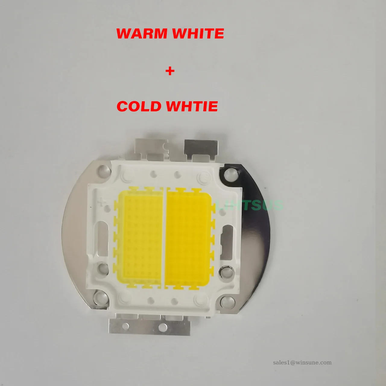 100W LED COB Beads Chip Warm Cold White For 2 eyes 4 Eyes COB Audience Light Floodlight Lamp LED COB Chips