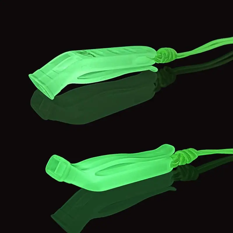 【NN77】1Pc Outdoor Survival Luminous Dual-Frequency Whistle - High Decibel Emergency Safety Whistle for Water Sports【W7】