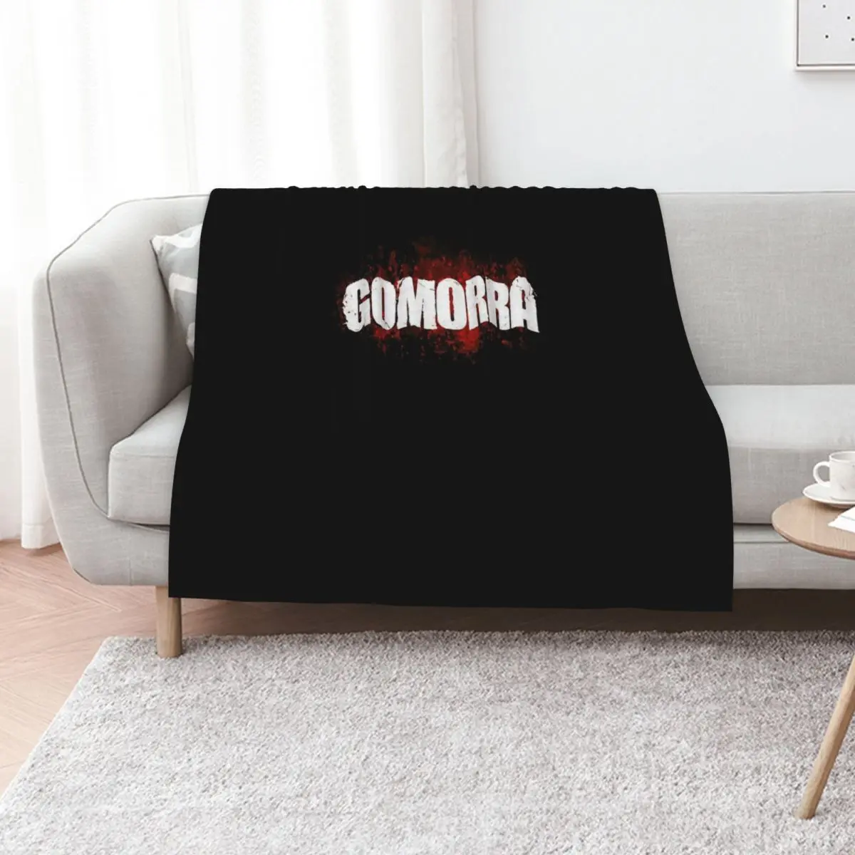 

Vintage Photograp Scary Gomorra Ever Retro Wave Throw Blanket cosplay anime Soft Plush Plaid Travel for sofa Blankets