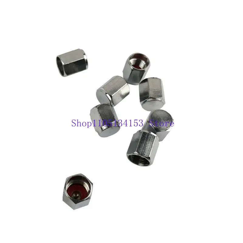 Hg89 8pcs سيارة معدنية شاحنة شاحنة إطارات العجلة لإطارات الإطارات لصمامات الجذعية غطاء الغبار غطاء الهواء قبعة الهواء للدراجة