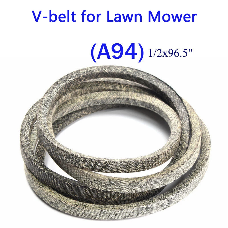 

1pc (A94) Width 1/2 Inch Outer Perimeter 96.5 Inches Dry Wrap V-belt for CUB CADET 954-04060