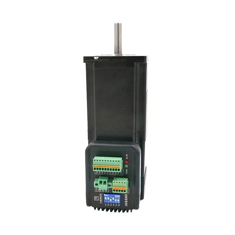 IHSS60-36-30-31-SC prix d'usine Brushless 118MM 3 N.m 4A Intégré Stepper Servo Moteur Contrôleur avec frein