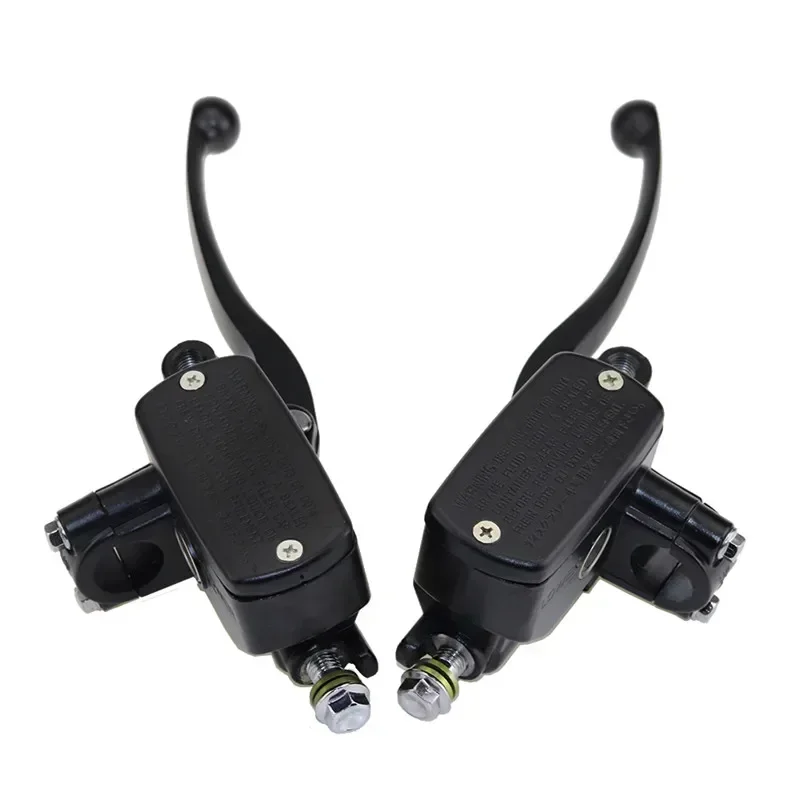 

Мотоцикл 7/8 "22 мм руль гидравлический главный тормозной цилиндр тормозной рычаг сцепления 14 мм подходит для Yamaha Honda Suzuki Kawasaki