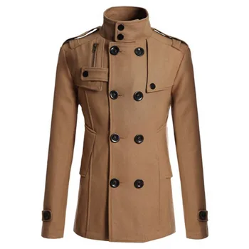 Men's Long Wool Overcoat 5 2026 New Men's Wool Overcoat Long Suit Men Woolen Windbreaker Man Woollen Coat Outer for Men Casual Wear Brand Mens Clothing 5