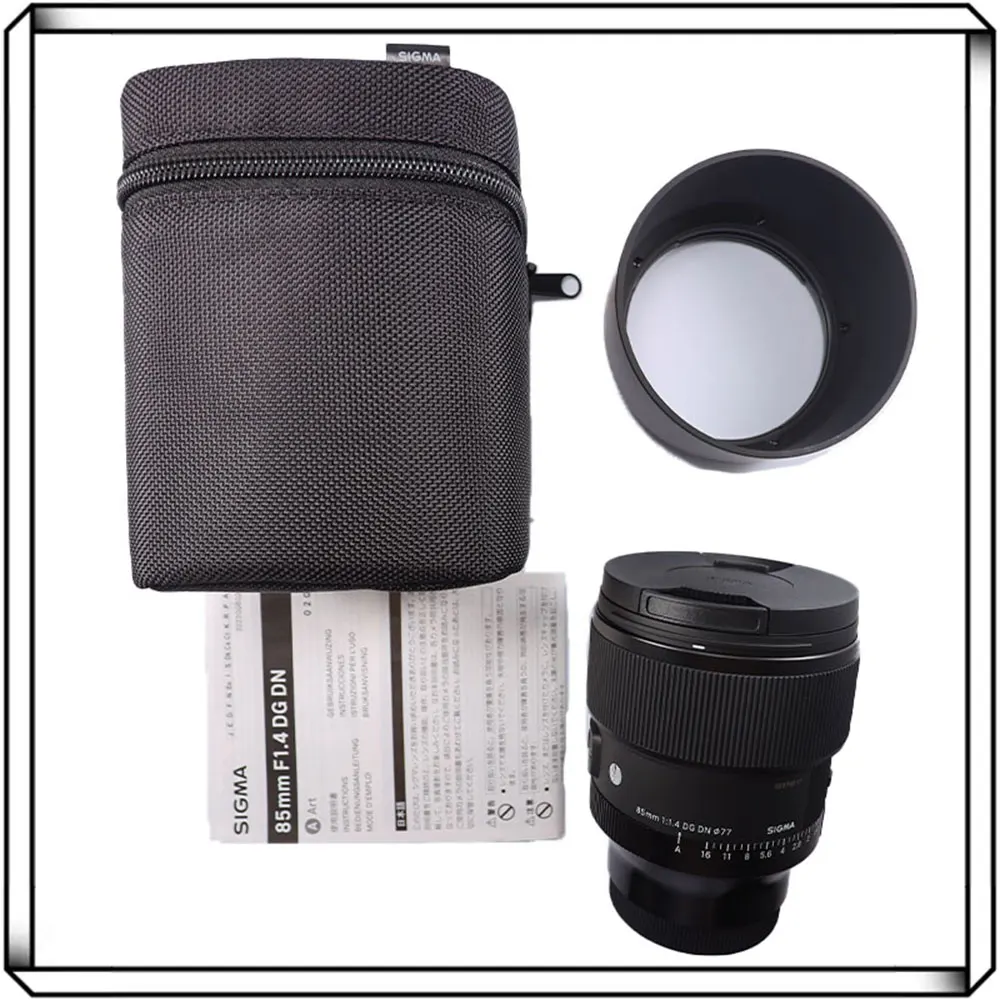 Sigma 85mm F1.4 DG DN Art Full Frame 85mm F1.4 Fixed Focal Lens For Sony E mount or L mount