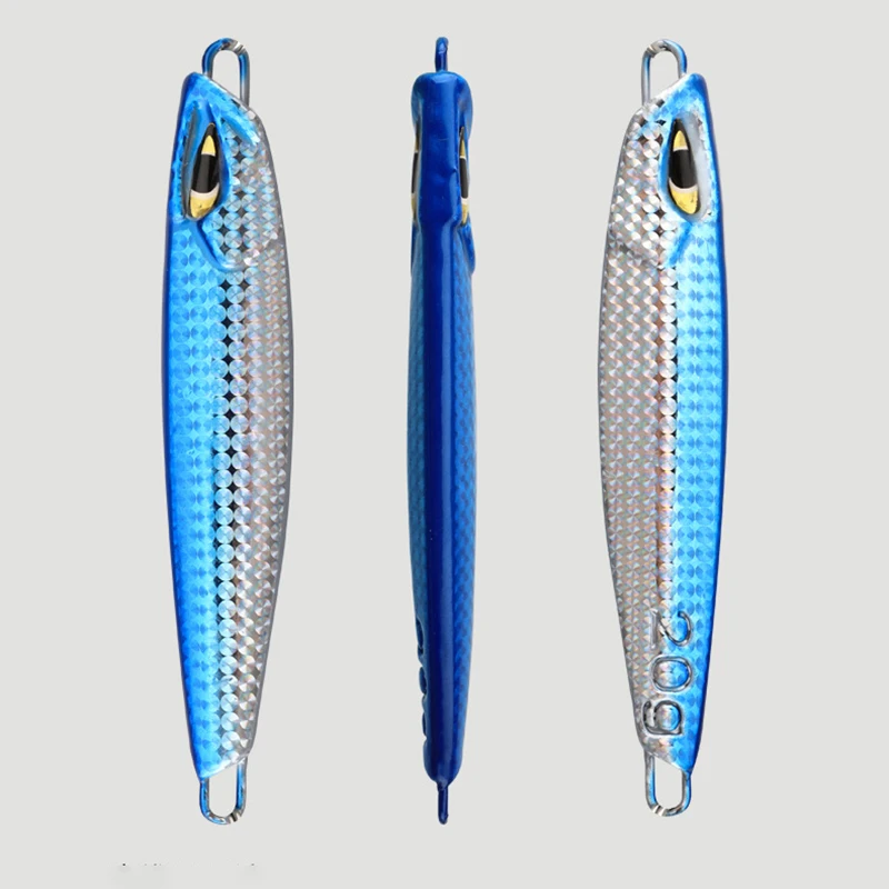 1Pcs Quality Metal Jig 7g 10g 15g 20g 30g Shore Drag Cast Jigging Spoon Artificial Bait Tackle Saltwater Lures Fishing Lure