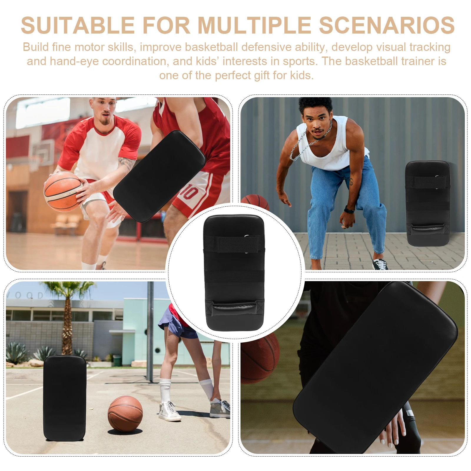 

Basketball Board Sport Blocking Pads Skills Training Equipment Obstacle Padded Guards Defence Pu Blocker
