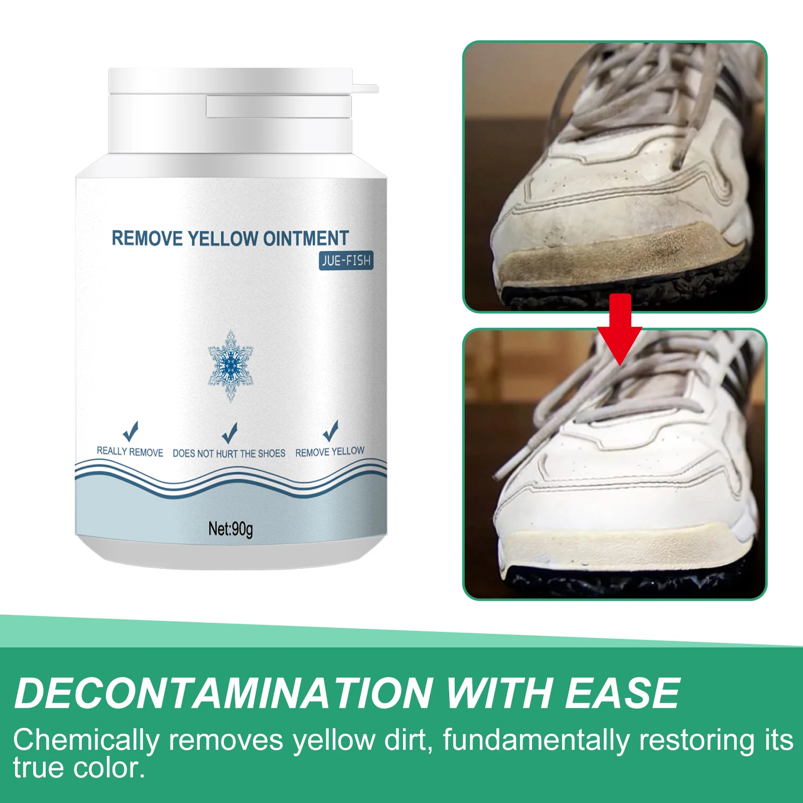 Shoe Decontamination Yellow Re - Sole Edge Whitener review and price