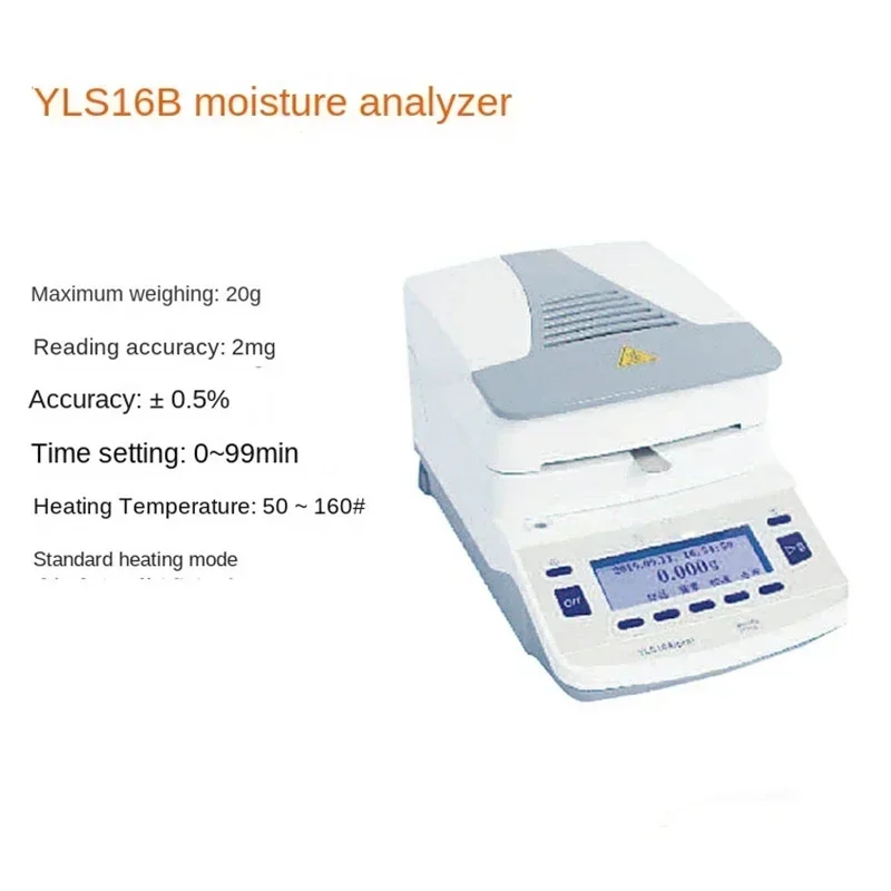 Upgrade Electric YLS16A (pro)/YLS16B (plus) Halogen Moisture Meter Moisture Meter