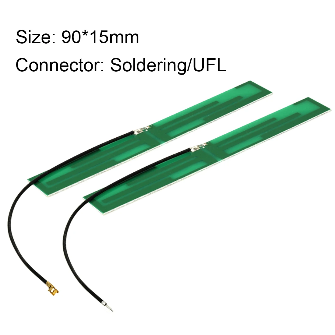 

1 шт. 3G 4G LTE внутренняя антенна для печатной платы 6dbi с высоким коэффициентом усиления для пайки/разъем U.FL 90*15 мм, новинка