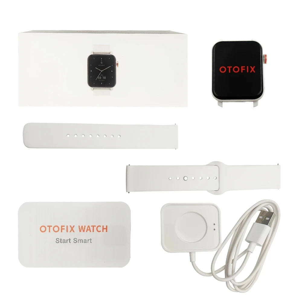 OTOFIX Smart Key Watch Without VCI 3-in-1  Exercise Manager SpO2 Detection Heart Rate Monitoring Alarm Phone Function