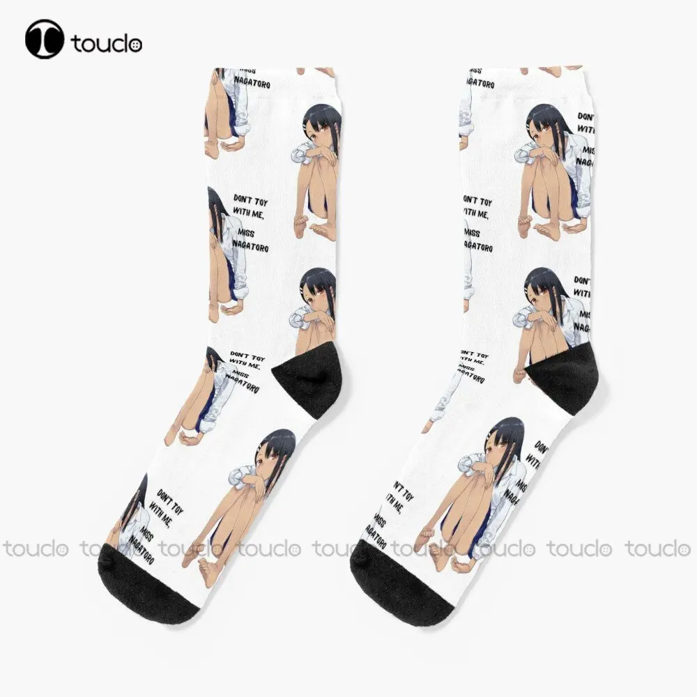 Nagatoro Socks Novelty Socks For Women 360° Digital Print Personalized Custom Unisex Adult Teen Youth Socks Custom Gift Art