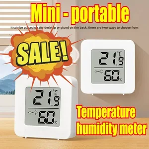 1/3/4/6PCS Digital Thermometer Hygrometer Indoor Mini Temperature LCD Electronic Monitor Hygrometer Outdoor Room Baby