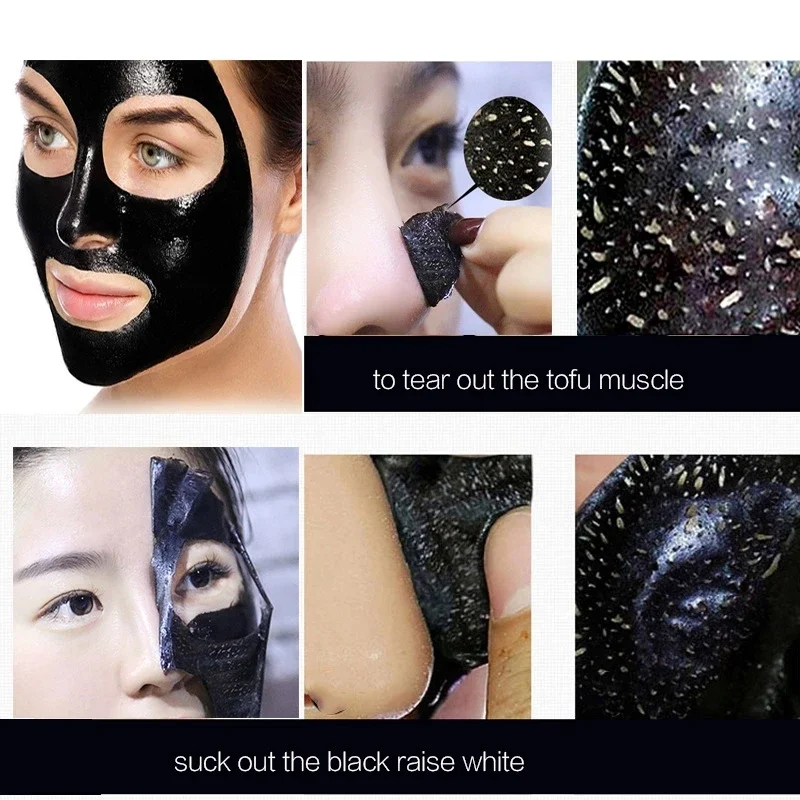 1pc blackhead sticker Pore Cleaner Black Dots Acne Treatment Blackhead Nose sticker Deep Clean Nose Blackhead Remover Mask