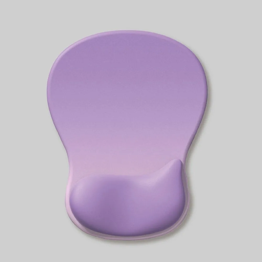 وسادة ماوس مريحة ومريحة لحماية المعصم ومضادة للانزلاق للكمبيوتر وقاعدة من البولي يوريثان متدرجة اللون ودعم اليد للكمبيوتر المحمول #3