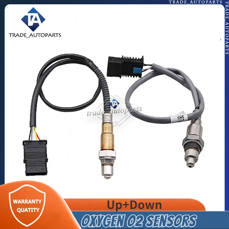 

New (2x) Up+Down Oxygen Sensors O2 Sensors For 16-20 BMW X1 X2 14-19 Mini Cooper