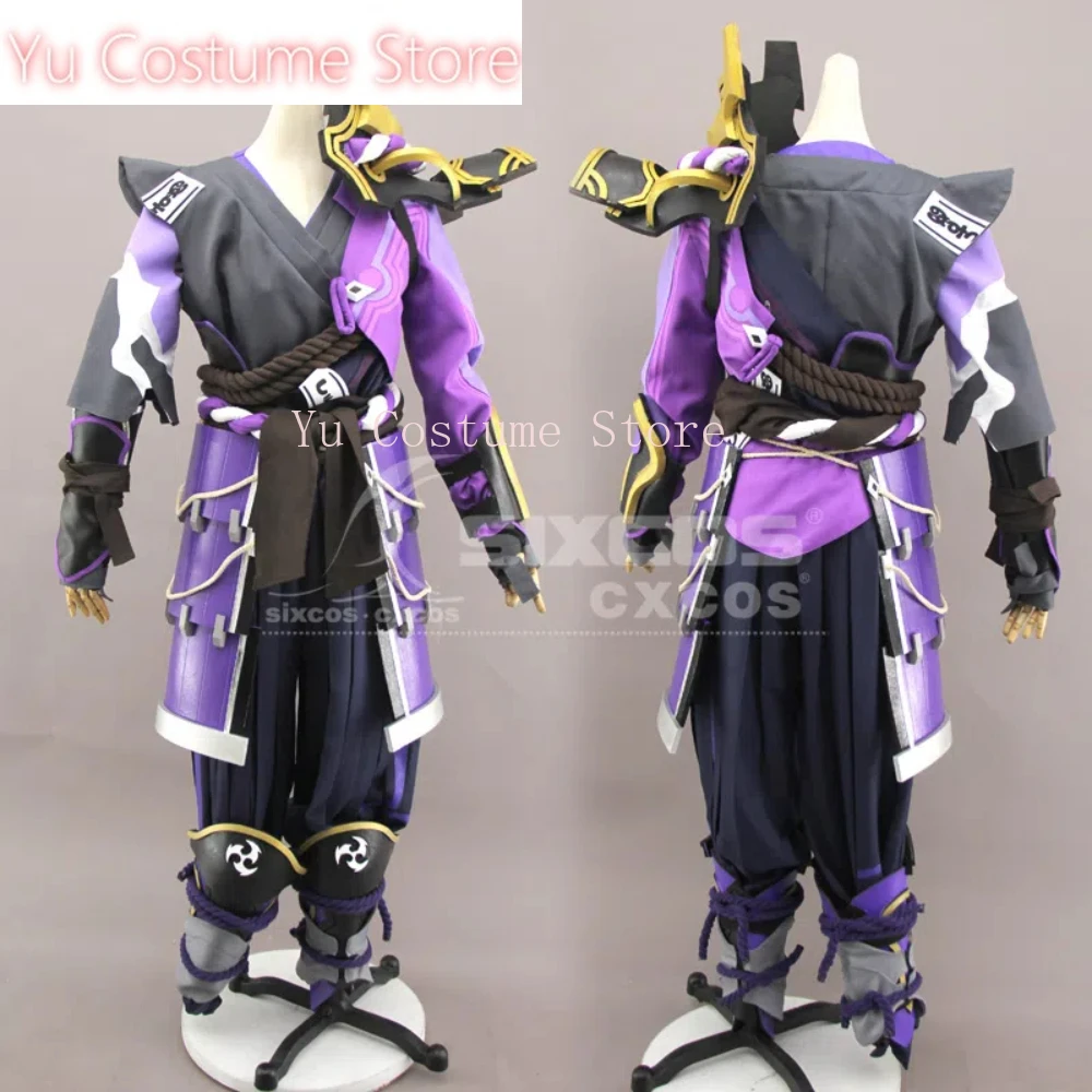 Genshin-armadura de impacto Kairgi Fiery Might, disfraz personalizado de Cosplay, uniforme de fiesta de Anime, ropa de rol para juego de Halloween