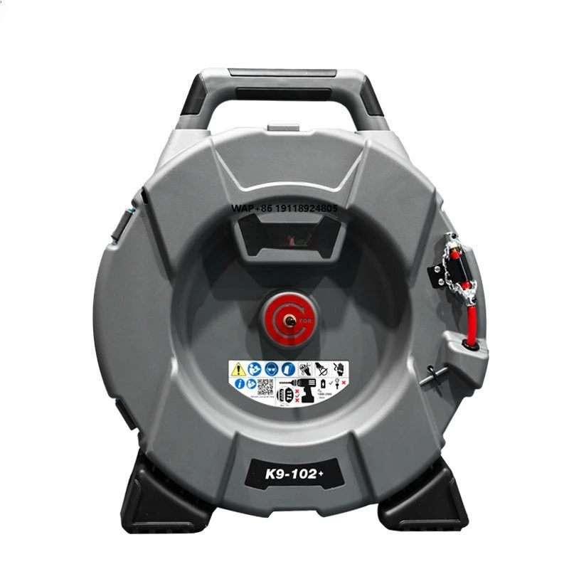 RIDGID K9-102  Sewer Cleaning Machine  Flexible Shaft Bathroom Pipe Unclogging 30-50mm Pipe Unclogger