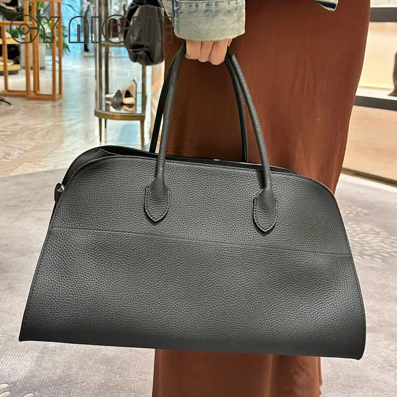 

CY NICHE 2024Minimally Handheld Single Shoulder Cross Shoulder Women's Bag Full Genuine Leather Commuter Big Bag Tote Bag Unisex