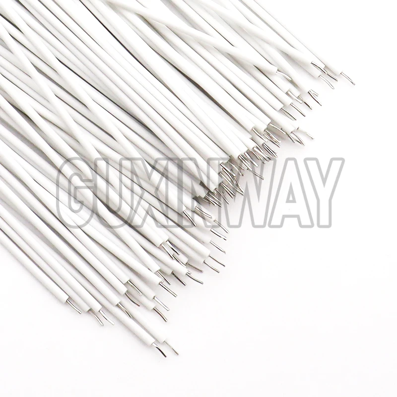 24AWG القصدير مطلي اللوح سلك كابل قافز 8 سنتيمتر 24AWG يطير سلك توصيل معزز كابل القصدير موصل الأسلاك 1007-24AWG