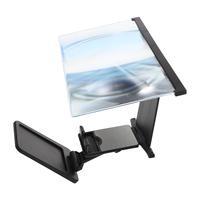 Phone Screen Magnifier Holder Cell Mobile Folding Stand Ultra Desktop Smartphone Plastic Black Tablet Office