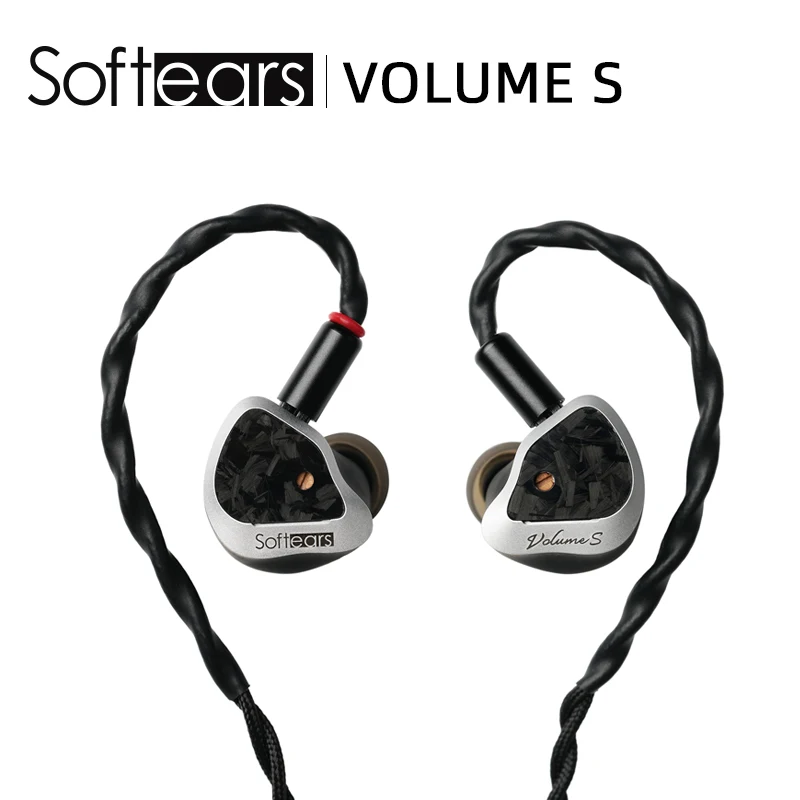 

Наушники-вкладыши Softears Volume S Hifi 1DD + 1 пассивный DD + 2BA со сменными наушниками 3,5 мм/4,4 мм