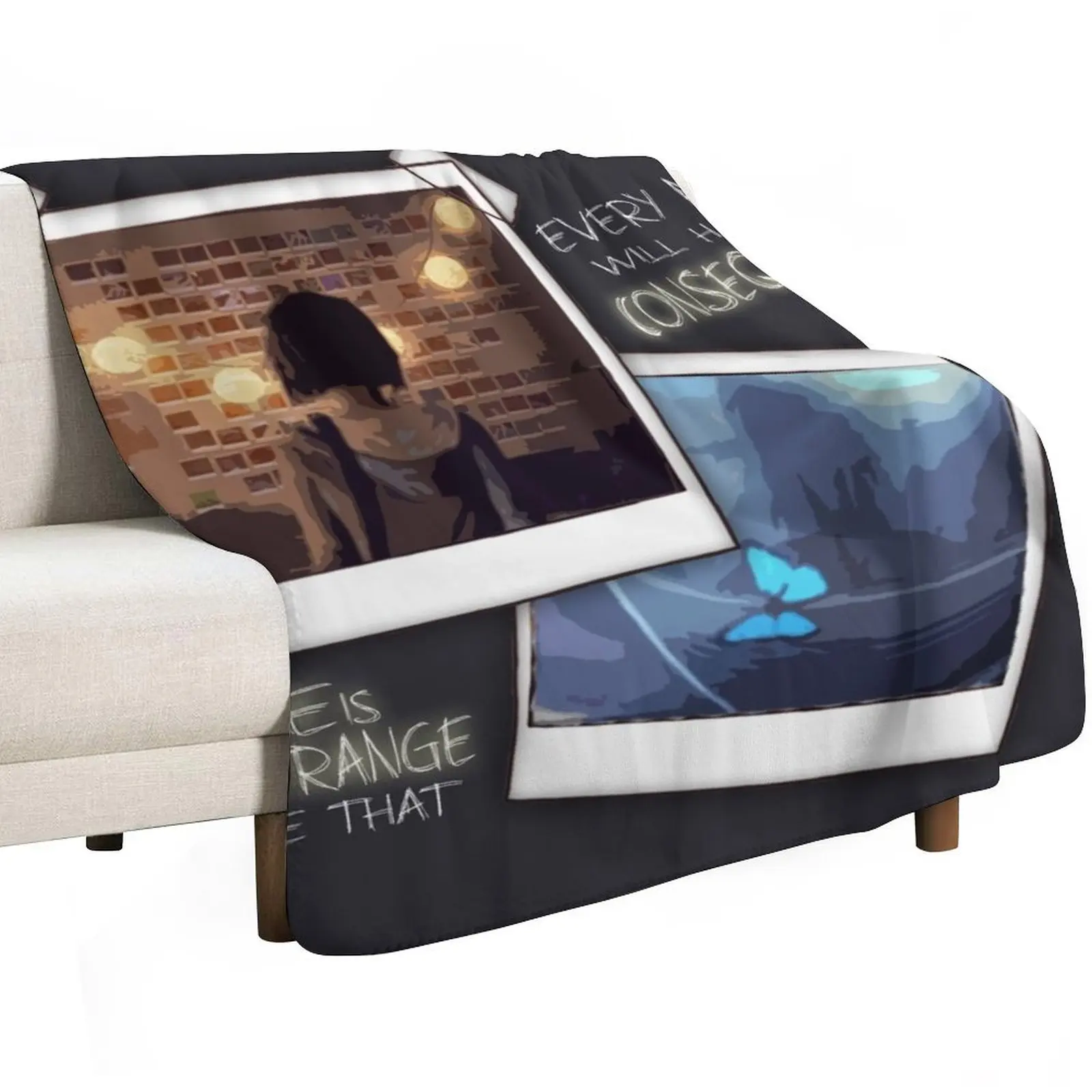 Strange Like That Throw Blanket Sofa decorative Extra Large Throw Summer Retros Thin Blankets