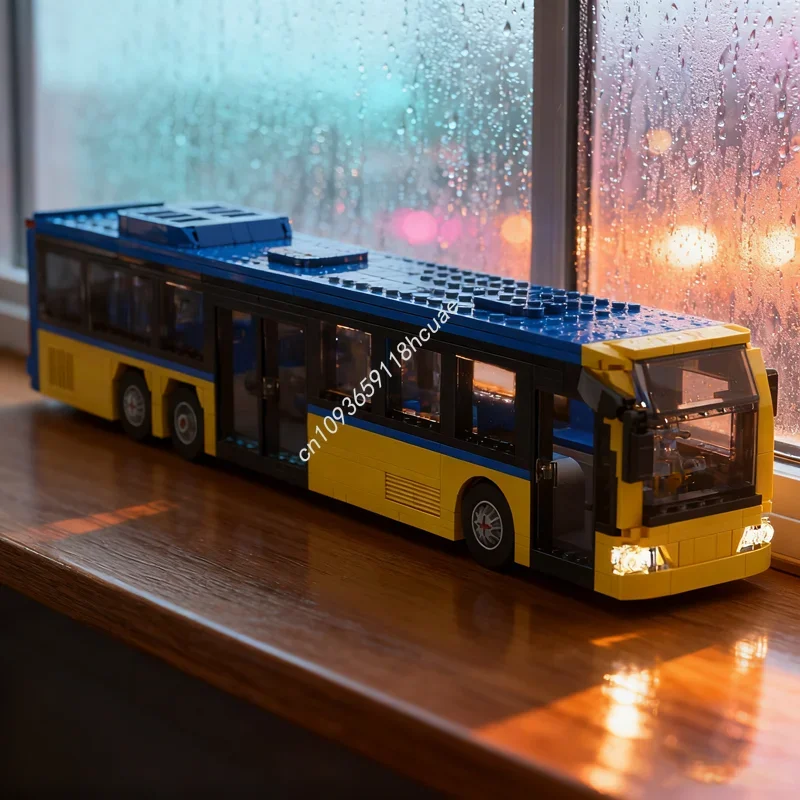 ตัวต่อ MOC เมอร์เซเดส-เบนซ์ ซีตาร์โอ แอล ซิตี้ 706 ชิ้น ของเล่นตัวต่อประกอบเอง ของขวัญคริสต์มาส ของเล่นเสริมพัฒนาการ