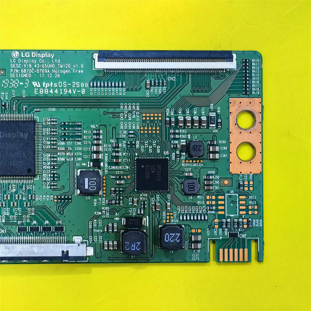 T-CON 로직 보드, 6870C-0769A, 6871L-9131A, 6871L-6005A, 65 인치 R125 65UA3A63DB 65U2963DB, LUX0165003/01 65PFL5604/F7