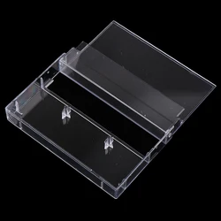 10Pcs Aufnahme Leere Kassette Fall Audio Lagerung Box Transparent Staubdicht Box