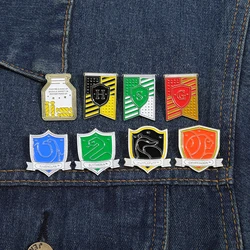 Wizarding World Badge Enamel Pins Custom THEY'RE A KIND OF MUSCLE SWEET Brooches Lapel Badges Punk Jewelry Gift for Fans Friends