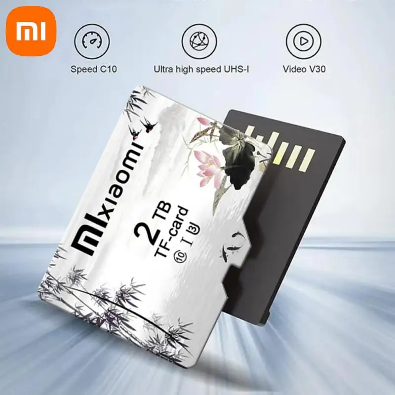 Xiaomi 2TB SD การ์ดหน่วยความจำ1TB Mini SD การ์ด512GB 256GB A2 U3 Micro TF SD Card 128GB ความเร็วสูงการ์ด TF สำหรับ Nintendo SWITCH Ps5