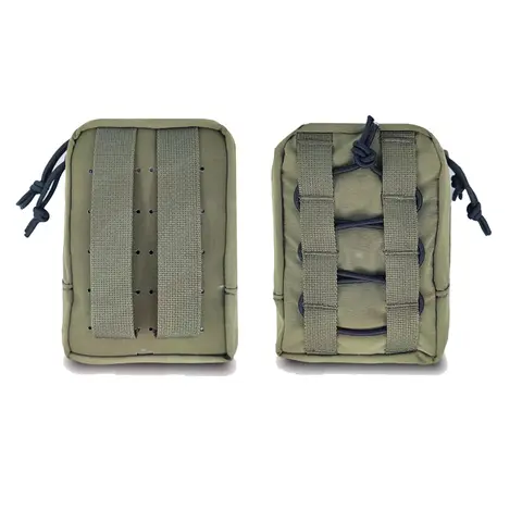 Tactical Waist Bag Airsoft Small Vertical GP Pouch Multi Functional Hunting Survival 500D Molle Pouch Sundry Storage Gear