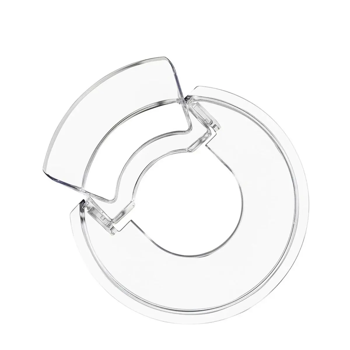 Pouring Shield for 4.5-5 Qt Tilt-Head Mixer, Splash Guard Cover with Removable Pour Spout