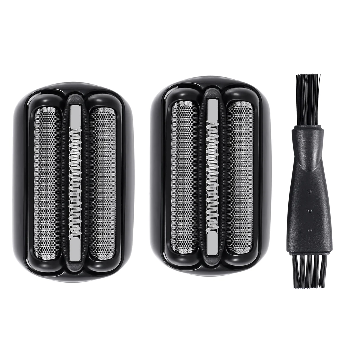 Testina di ricambio per rasoio 2 pezzi 21B per rasoi elettrici Braun Serie 3 301S,310S,320S,330S,340S,360S,3010S,3020S,3030S,3040