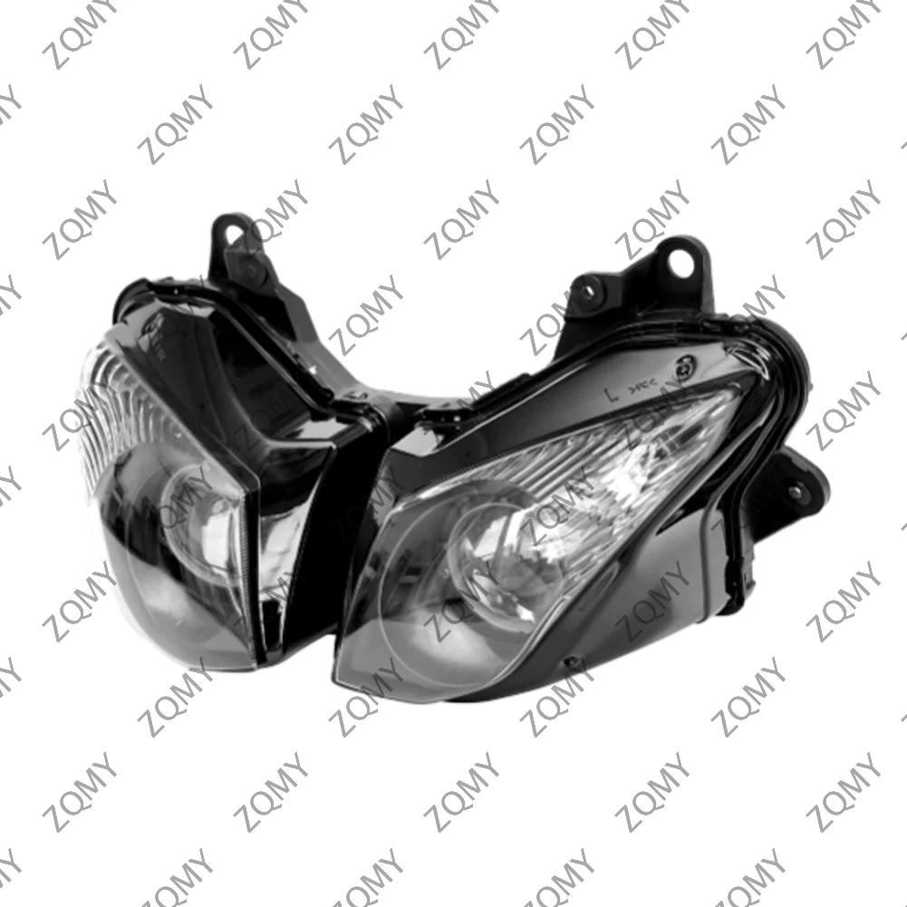 Black Motorcycle Front Headlight for Kawasaki Ninja ZX6R ZX-6R 2009 2010 2011 2012 Lighting Headlamp Lights Parts image 3