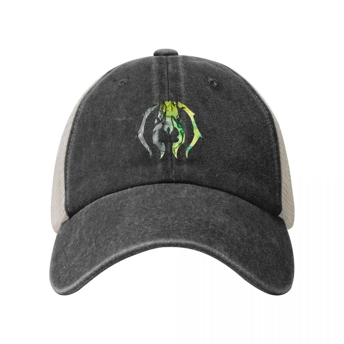 MTG Golgari Swarm Ravnica Guild Insignia Logo Black Background Baseball Cap hard hat Rugby Woman Hats Men's