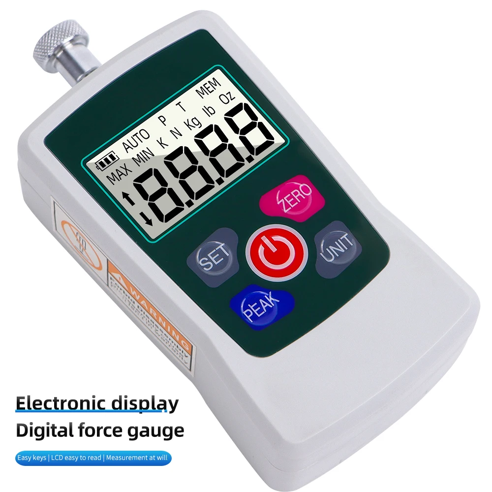 

Display Digital Force Gauge Electronic Backlight Push Pull Dynamometer Accurate Measurement Force Gauge Multifunction Pull Teste