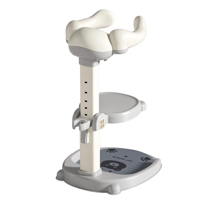 Upgraded Non-Slip Baby Bath Stand Anti-Tip Free-Standing Baby Standing Shower Stand Safe Multifunctional Infant Bath Support