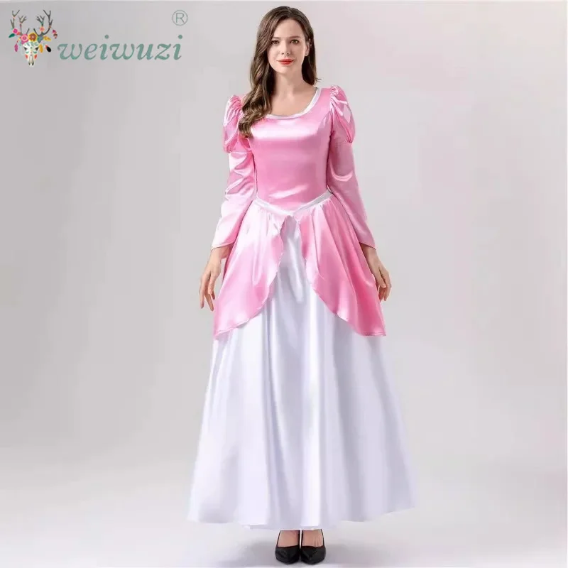 Disfraz de Princesa Cenicienta para Mujer, Halloween, Cosplay, Actuación en Escenario, Personaje de Cuento de Hadas, Villana, Hermana Malvada, Vestido de Baile