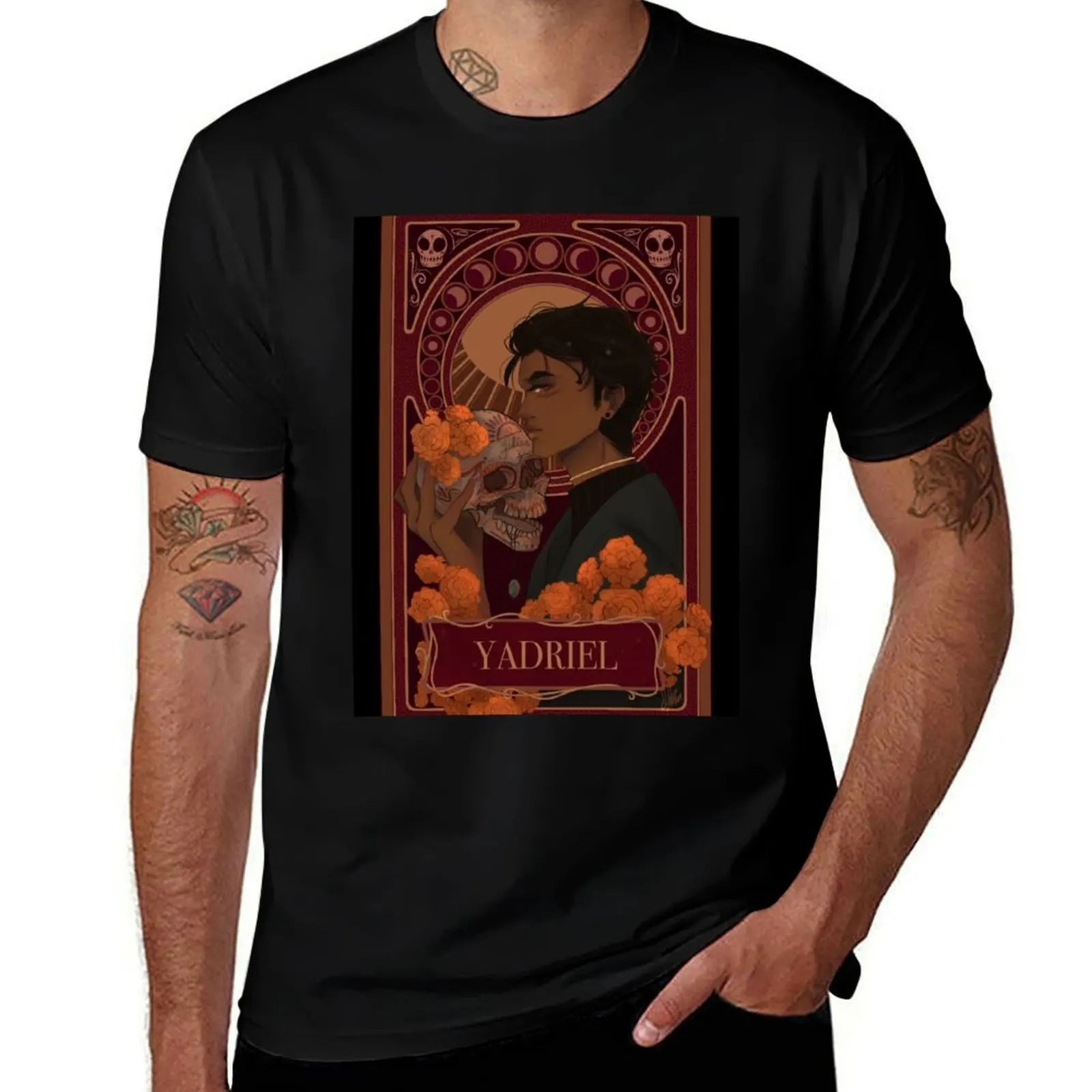 

Yadriel T-Shirt Plus Size Non-Shrink T-Shirt