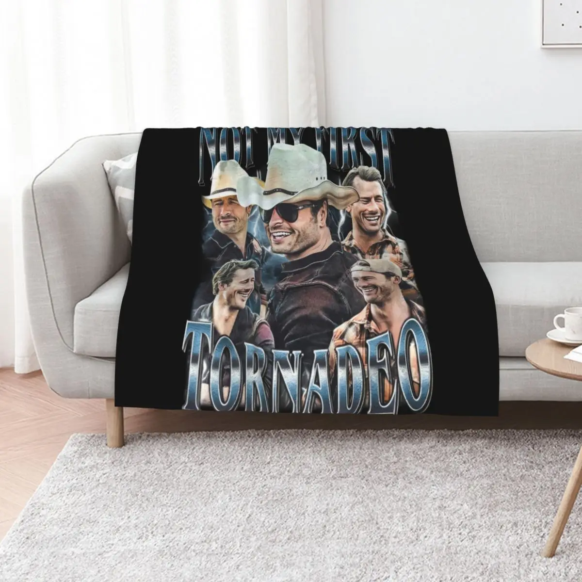 Glen Powell Throw Blanket blankets and throws Blankets For Baby Comforter Bed Travel heavy to sleep Blankets