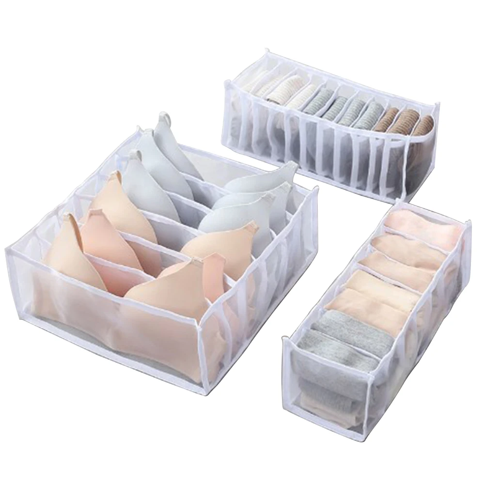 

Foldable Design Breathable Socks Organizer Storage Box Storage Solution Underwear Multiple S Proper Air Circulation