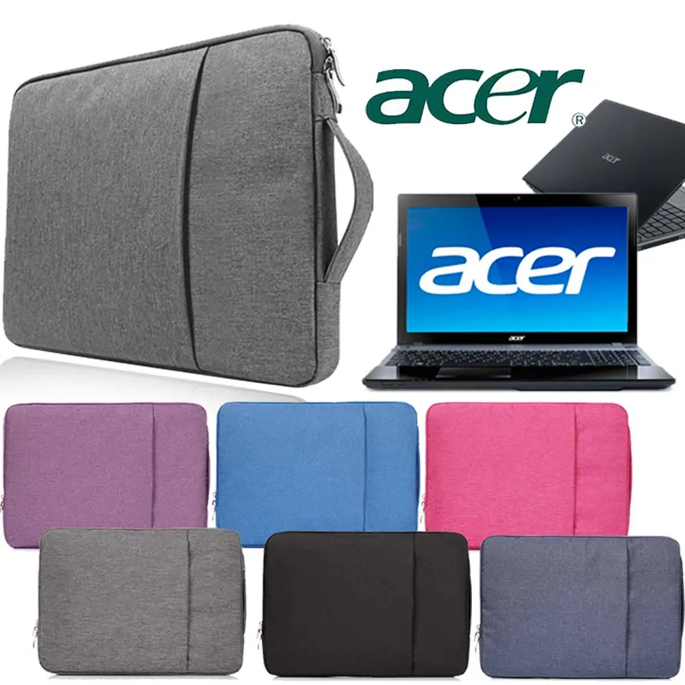 

Portable Notebook Sleeve Laptop Bag for Acer Chromebook 11 13 14/R11 R13/Spin 1 3 5 7/Aspire E5 R3 V5 Outdoor Travel Laptop Case