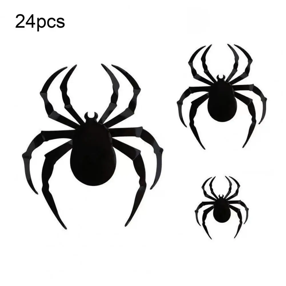 Decorative for Home Outdoor Waterproof Bat Decorations 3d Black Bat Wall Decor Halloween Party Wall Stickers for Indoor