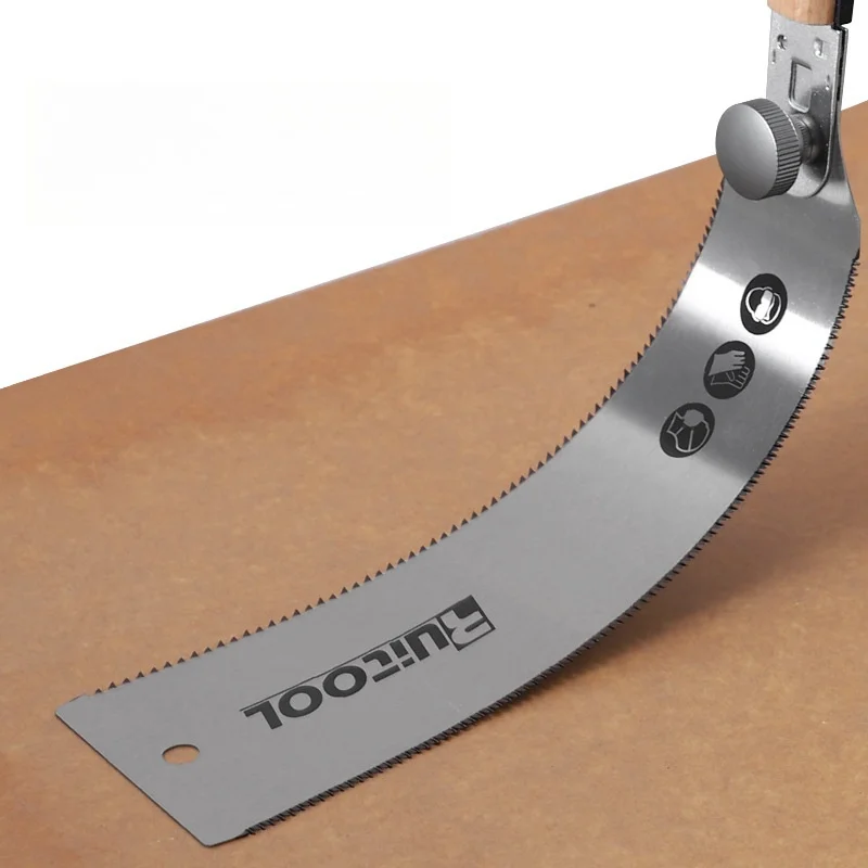 For woodworking 13/22 Inch Hand Saw SK-5 Steel Blade Flexible Wood Pull Saw Ergonomic Design Keyless Blade Change Perfect