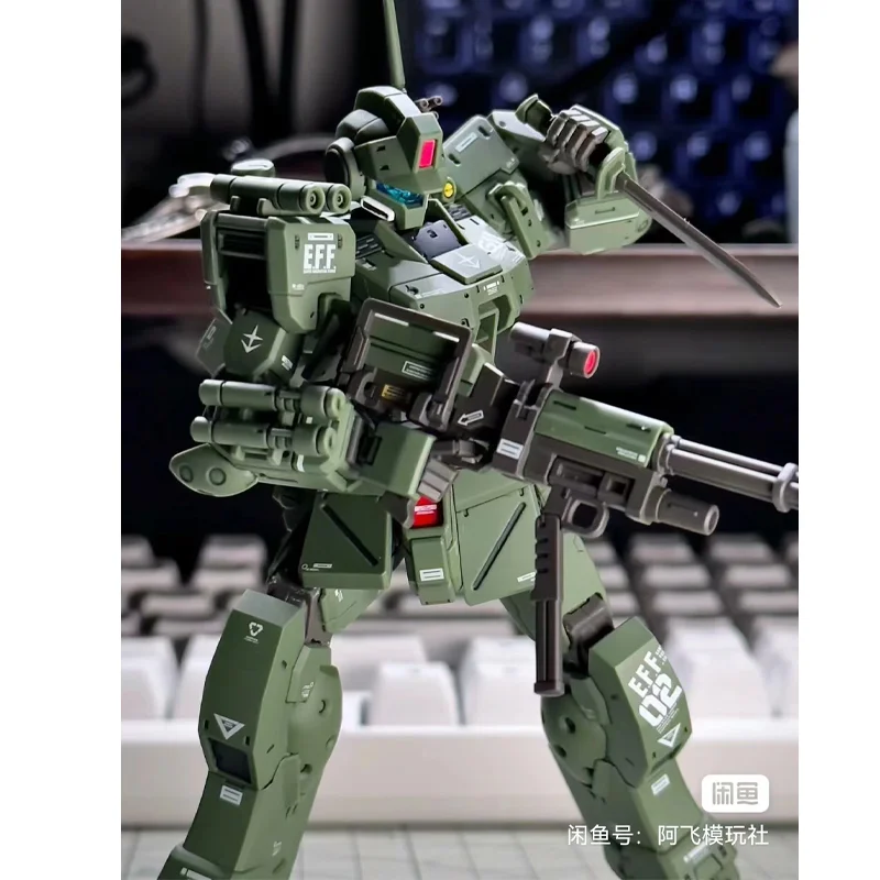 XFS model Hg 1/144 RGM-79S Gm Spartan Assembly Model Movable Joints High Quality Collectible robot kits Models Kids Gift