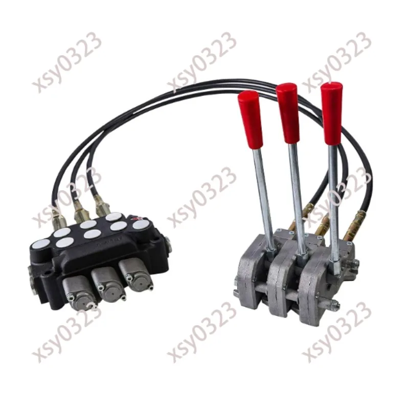 ZT12 Hydraulic Joystick Control Kit Operating Lever for Tractor Equipment