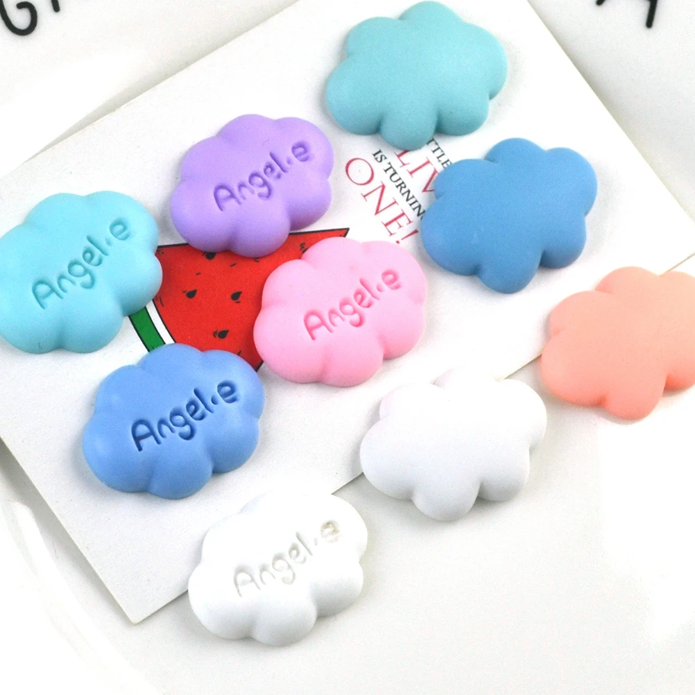 

100pcs Mobile Phone Case Accessories Clouds Decoration DIY Handmade Material Lightweight Durable Creative Chic Gift
